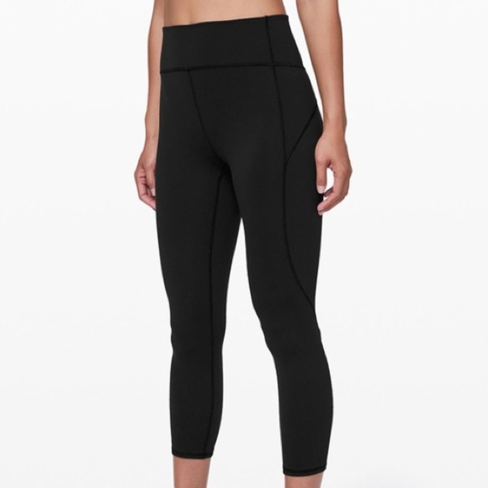 Like New Black Lululemon Leggings “In Movement”